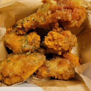 Crispy and Hot Garlic Chicken,  Combo