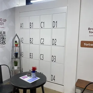Lockers for food pick up