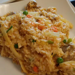 F6. Cheesy Fried Rice