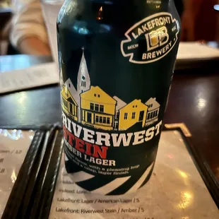 Familiar lakefront riverwest stein