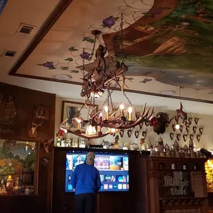 The back dinner room