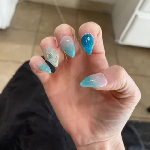 My birthday manicure!