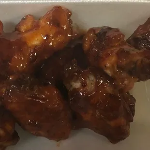 chicken wings in a sauce