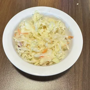 Best crisp coleslaw I&apos;ve ever had