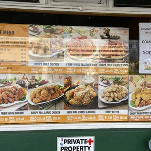 5/13/21 -Menu (not open at this new Location)