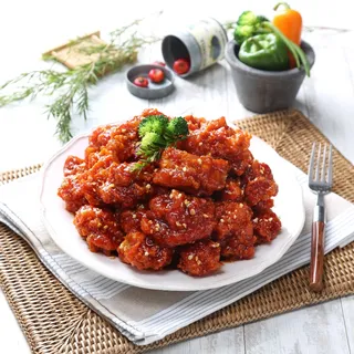 Crispy Fried Seasoned Mild Chicken
