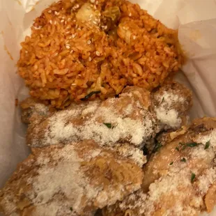 D. Crispy Garlic Chicken - Half