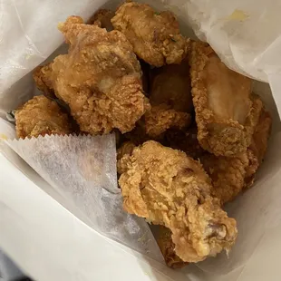 E. Crispy Fried with Honey Butter - Half... couldn't even taste the sauce