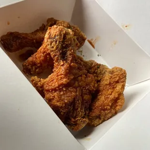 Spicy crispy fried chicken