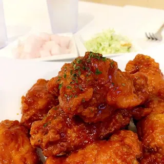 E. Crispy Yang-Nyum Chicken