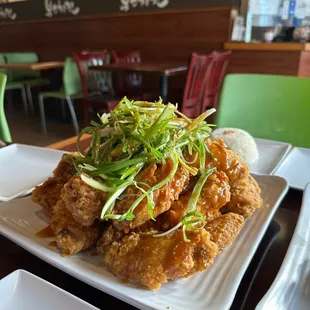 E. Crispy Padak Chicken