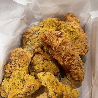 C. Crispy Fried with Cheddar