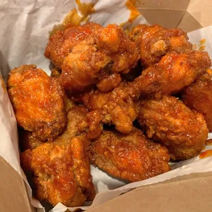 Crispy Fried Korean BBQ Chicken (Spicy)