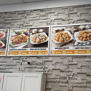 Right of menu