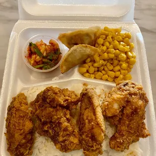 Chicken plate (shoyu flavor)