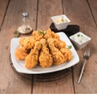 chicken wings and fried chicken, food