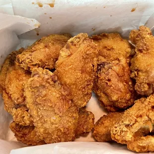 Crispy shoyu chicken (half order - 10 pieces)