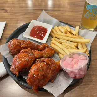 Fried Chicken for one, Yangnyum style