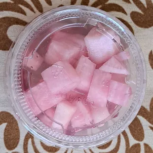 Pickled radish