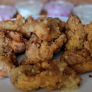 1/2 Crispy Fried Chicken with Honey Butter