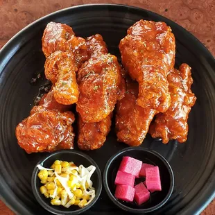 F:  Crispy &quot;Yangnyum&quot; Chicken (half order)