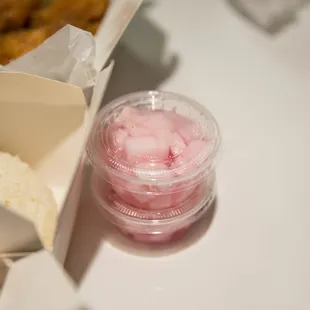 Complementary Pickled Radish