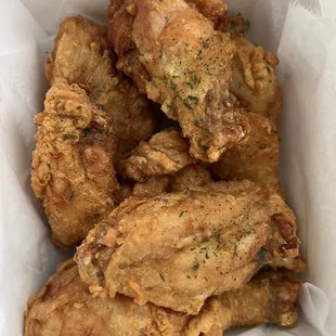 Crunchy fried chicken