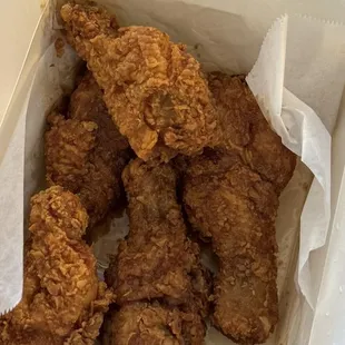 Soy garlic wings and drumsticks