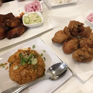 A. 1/2 Crunchy Fried Chicken