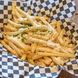 Cheddar French Fries