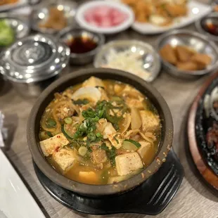 SP4 Bu Dae Jjigae Stew (seafood)