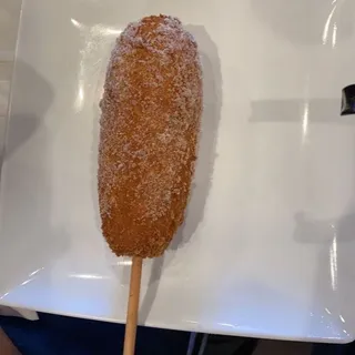 C2. Korean Mozzarella & Cheddar Hot Dog