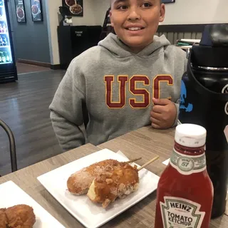 C3. Korean Potato Hot Dog