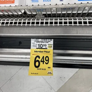 Vons is way over priced. But to say the eggs are "on sale" when they're normally always 6.49.! Stop with the price gouging.!! VONS