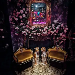 Entrance the the speakeasy