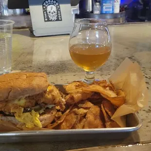 Chicka-chicka-boom-boom sandwich