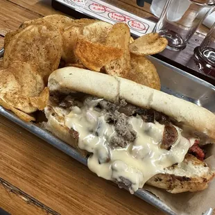 Not so Philly cheesesteak