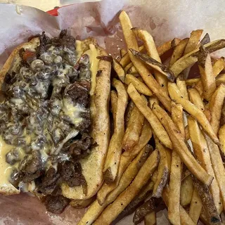 Beer Cheese Steak Trifecta