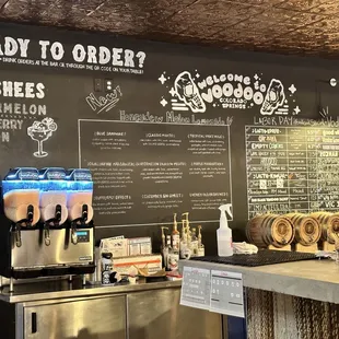 Wall menu