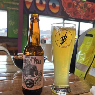Pike Peak Prickly Pear Soda &amp; a Hefeweizen draft!