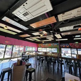 Indoor seating and decor