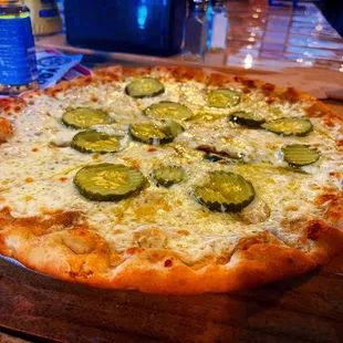 Pickle pizza