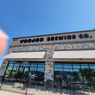 the outside of the building