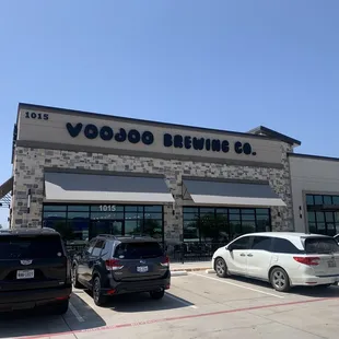 the outside of the building