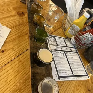 6-beer flight