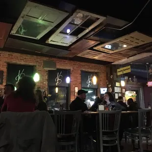 Doors on the ceiling