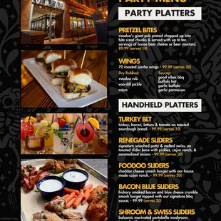 Party Menu