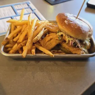 Flounder Sandwich