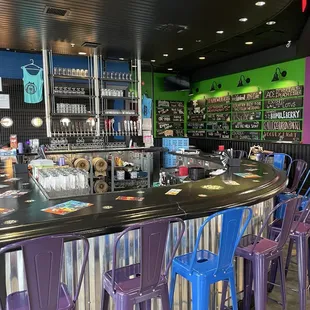 I dig the bar area.