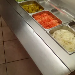 Additional fixings for your Voodoo Burger